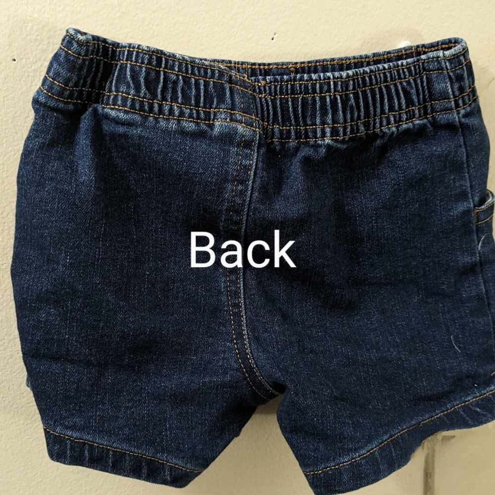 12 month Garanimals  navy blue shorts